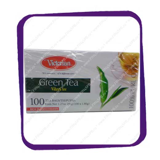 фото: Victorian - Green Tea 100 teabags